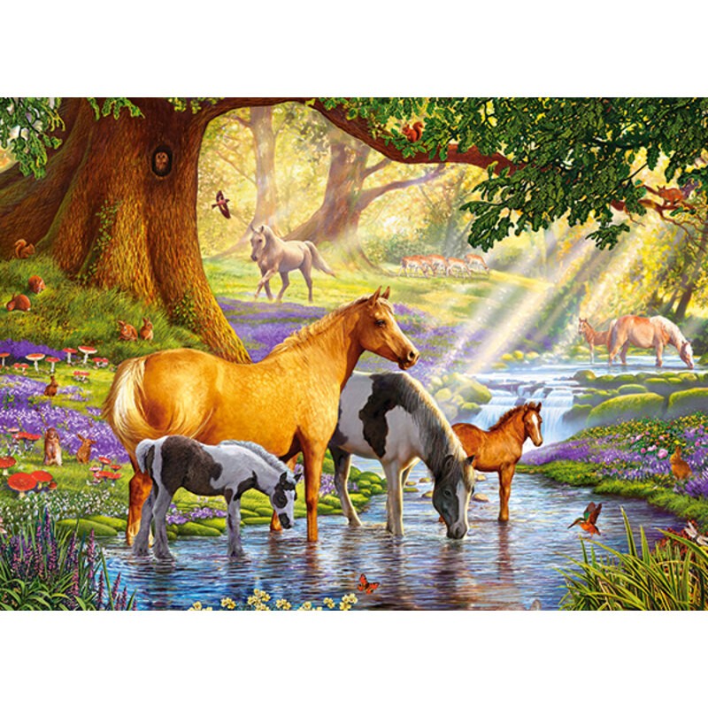 Horses by the Stream, puzzle 300 pièces