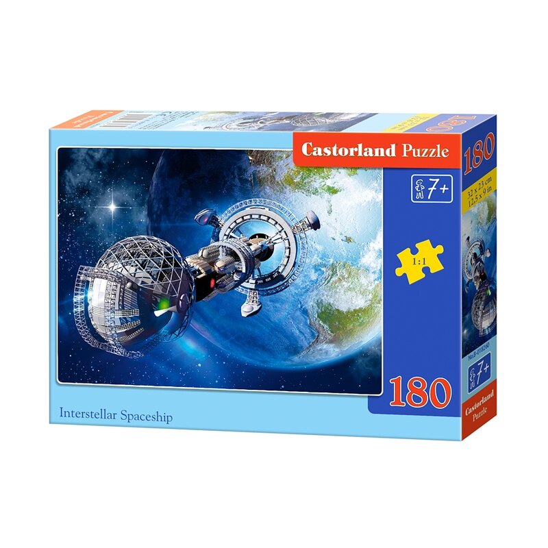 Interstellar Spaceship, puzzle 180 parties