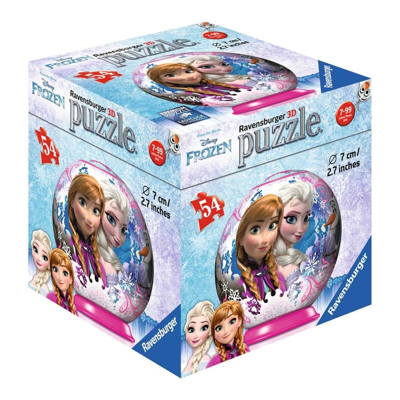 Puzzle 3d La Reine des Neiges - 4 motifs