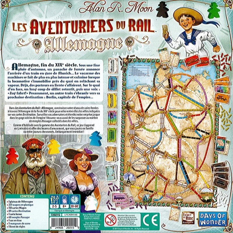 Les Aventuriers du Rail : Allemagne