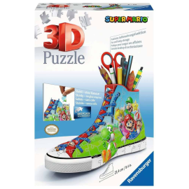Super Mario puzzle 3D Sneaker (108 pièces)