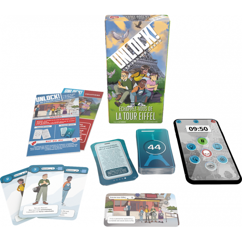 Unlock! Escape Geeks : La Tour Eiffel (Jeu)