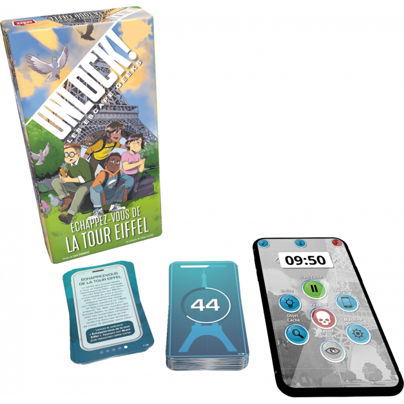 Unlock! Escape Geeks : La Tour Eiffel (Jeu)