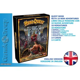 HEROQUEST RETURN OF WITCH LORD ANGLAIS