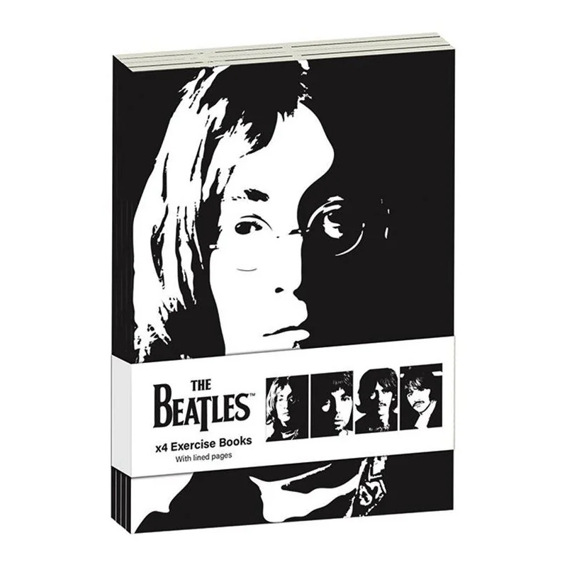 THE BEATLES - Pack 4 x Exercise Books A6 - Revolver THE BEATLES - Pack 4 x Exercise Books A6 - Revolver