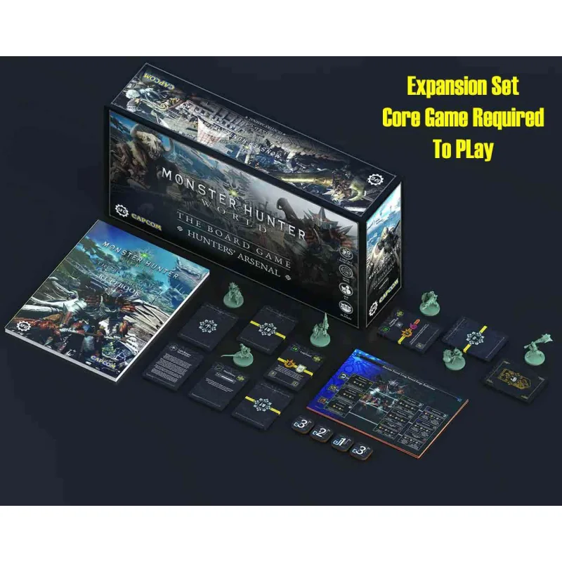 Monster Hunter World: The Board Game - Hunter's Arsenal Expansion
