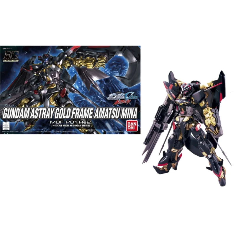 Gundam: Seed - High Grade Gundam Astray Gold Frame Amatsumina - 1:144 Model Kit