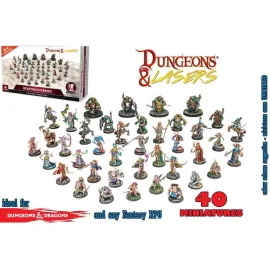 Figurine Dungeons & Lasers - Deuslair - Beastkin Hybrids