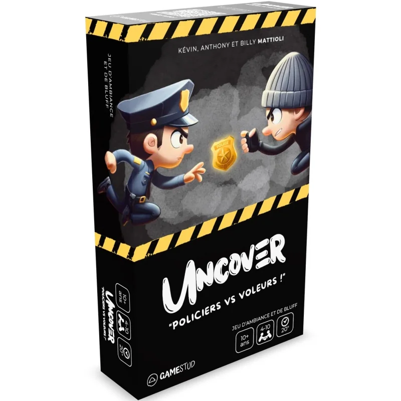 Jeu de société Undercover : Policiers VS Voleurs
