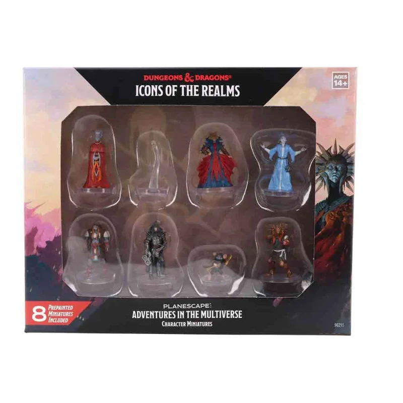 Dungeons & Dragons: IOTR - Planescape Adventures in the Multiverse Character Miniatures Boxed Set