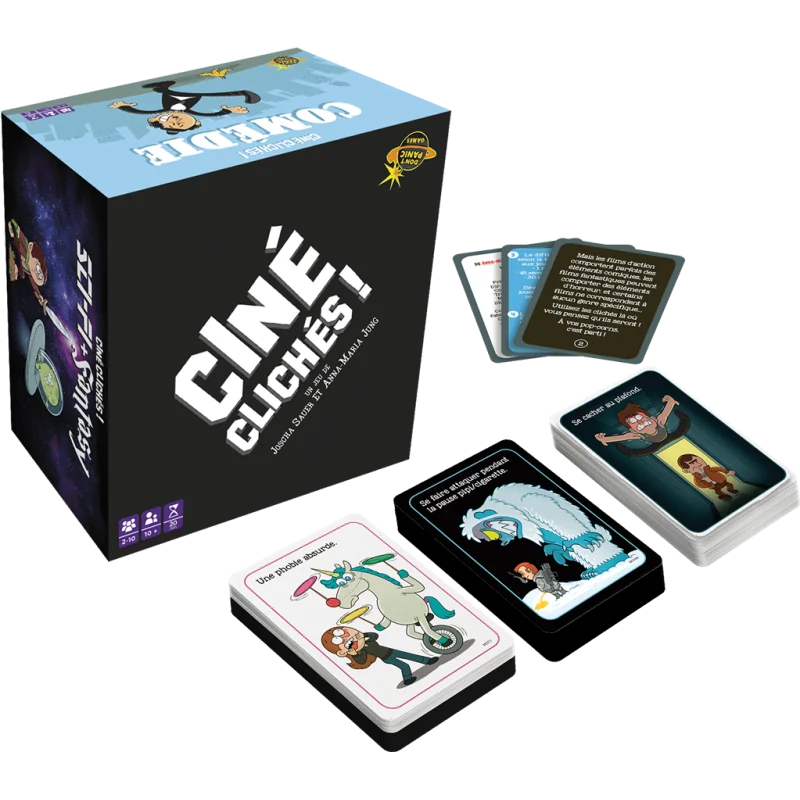 Jeu de société Ciné Clichés ! – Coffret