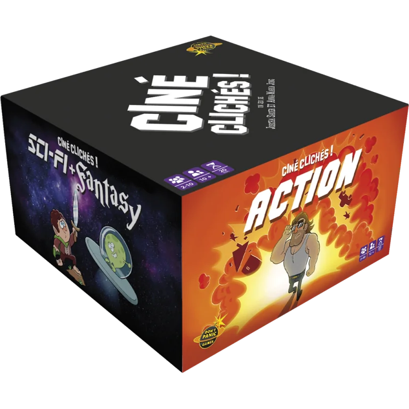Jeu de société Ciné Clichés ! – Coffret