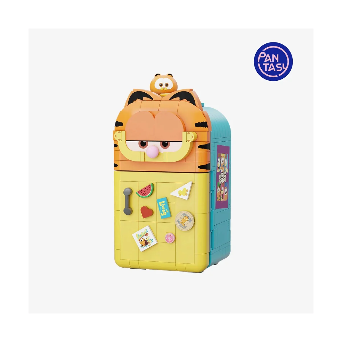  Garfield Fantastic Machines Series Pantasy Garfield Big Fridge 17cm