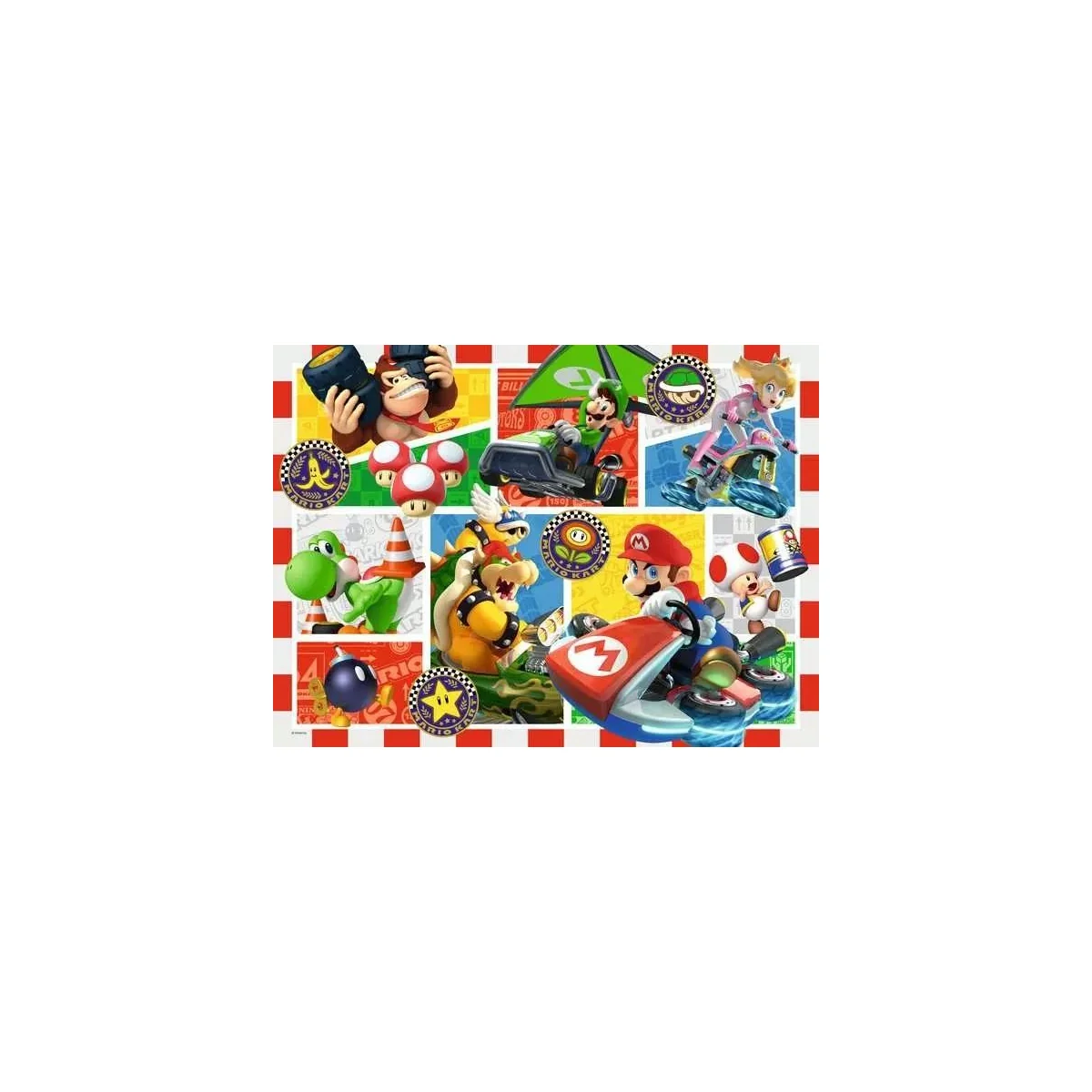 Puzzle NINTENDO - La course de Mario Kart - Puzzle 150P XXL