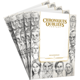  COF 2 - Pack de 5 Dossiers de personnage
