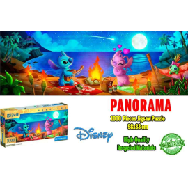 Disney Lilo & Stitch - Stitch & Angel - Panprama Jigsaw Puzzle 1000 Pcsz
