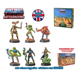  Masters Of The Universe Battleground - Wave 8: Snake Men Faction - English Version