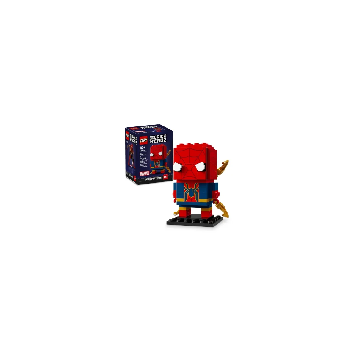 Lego 40670 - BrickHeadz Marvel Iron Spider-Man Lego 40670 - BrickHeadz Marvel Iron Spider-Man