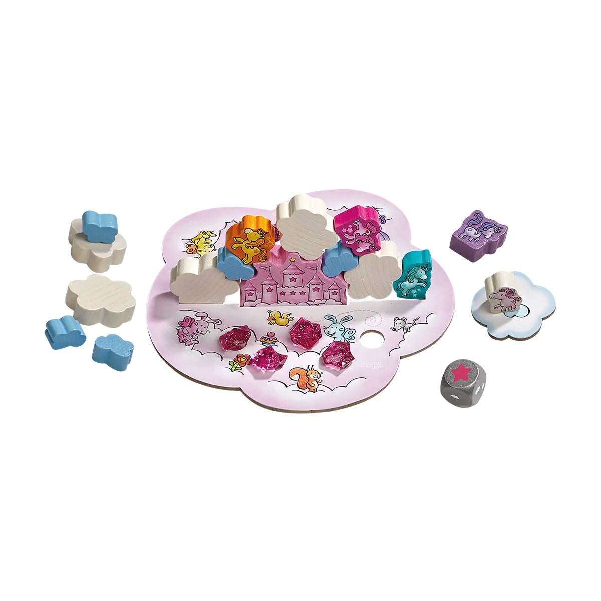 HABA Licornes dans les nuages : Nuages magiques