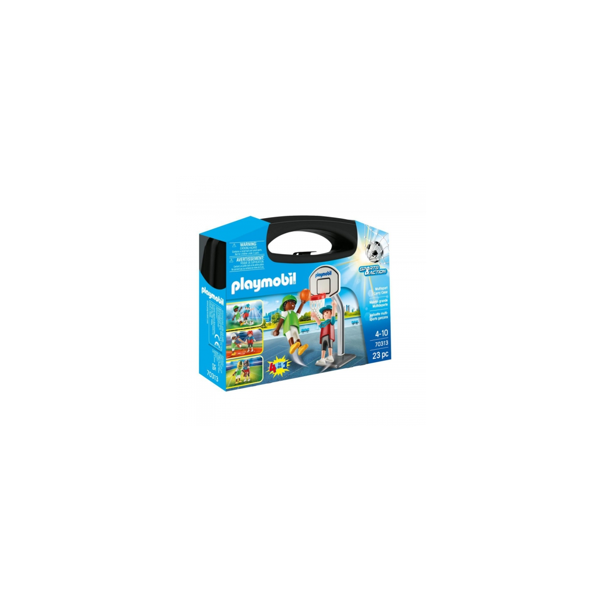  Playmobil 70313 - Sports And Action Multisport Carry Case