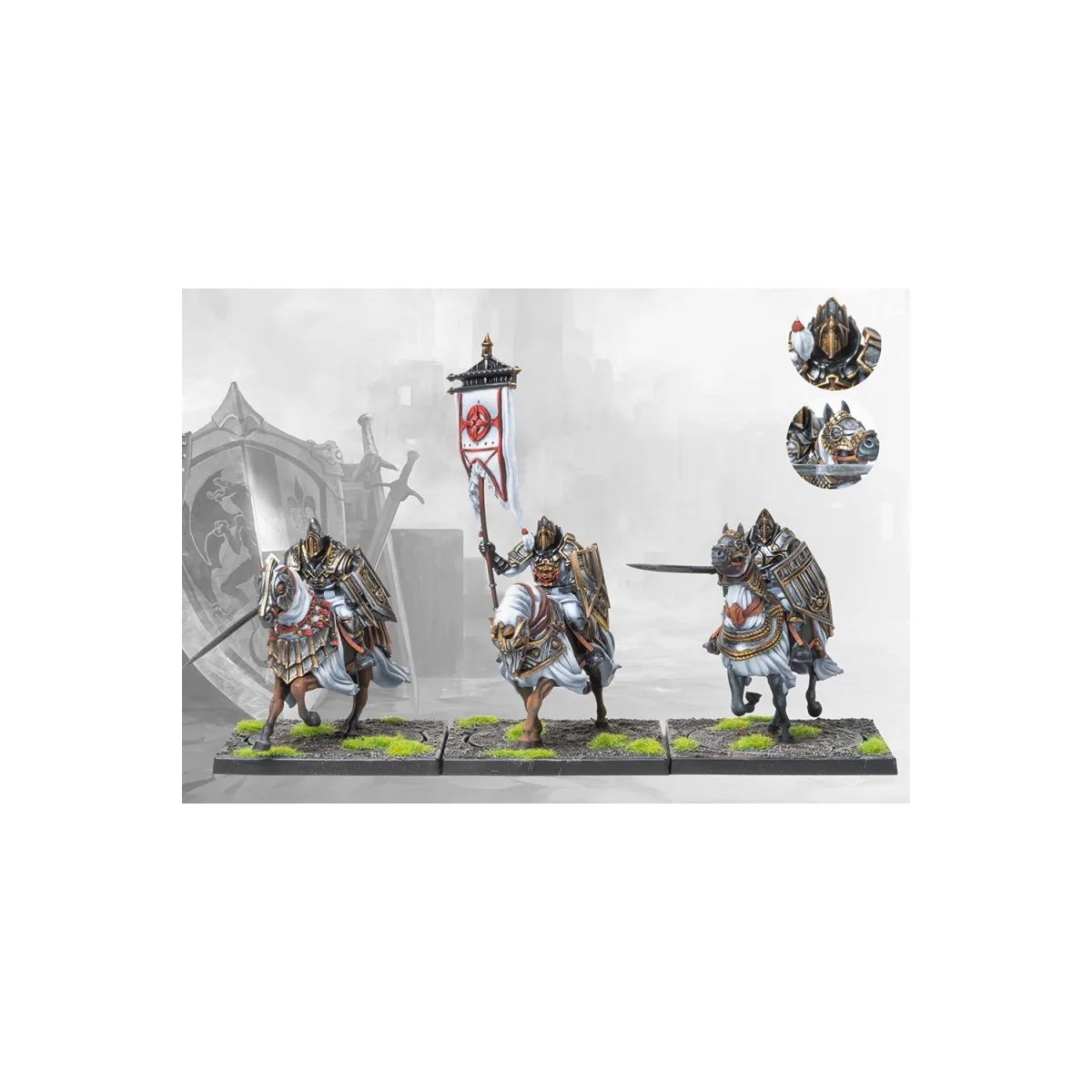 Figurines pour jeu de figurines Conquest - Hundred Kingdoms - Conquest 5th Anniversary Supercharged Starter Set