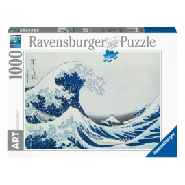  Ravensburger - Puzzle 1000 The Great Wave Off Kanagawa