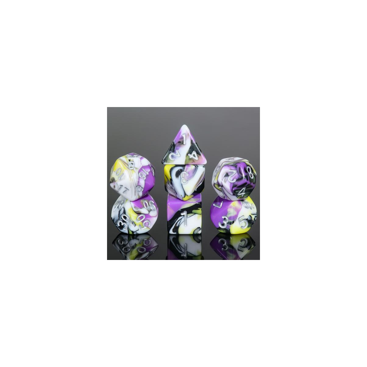 Dés Lot de 7 dés en boîte – Brisk Melody