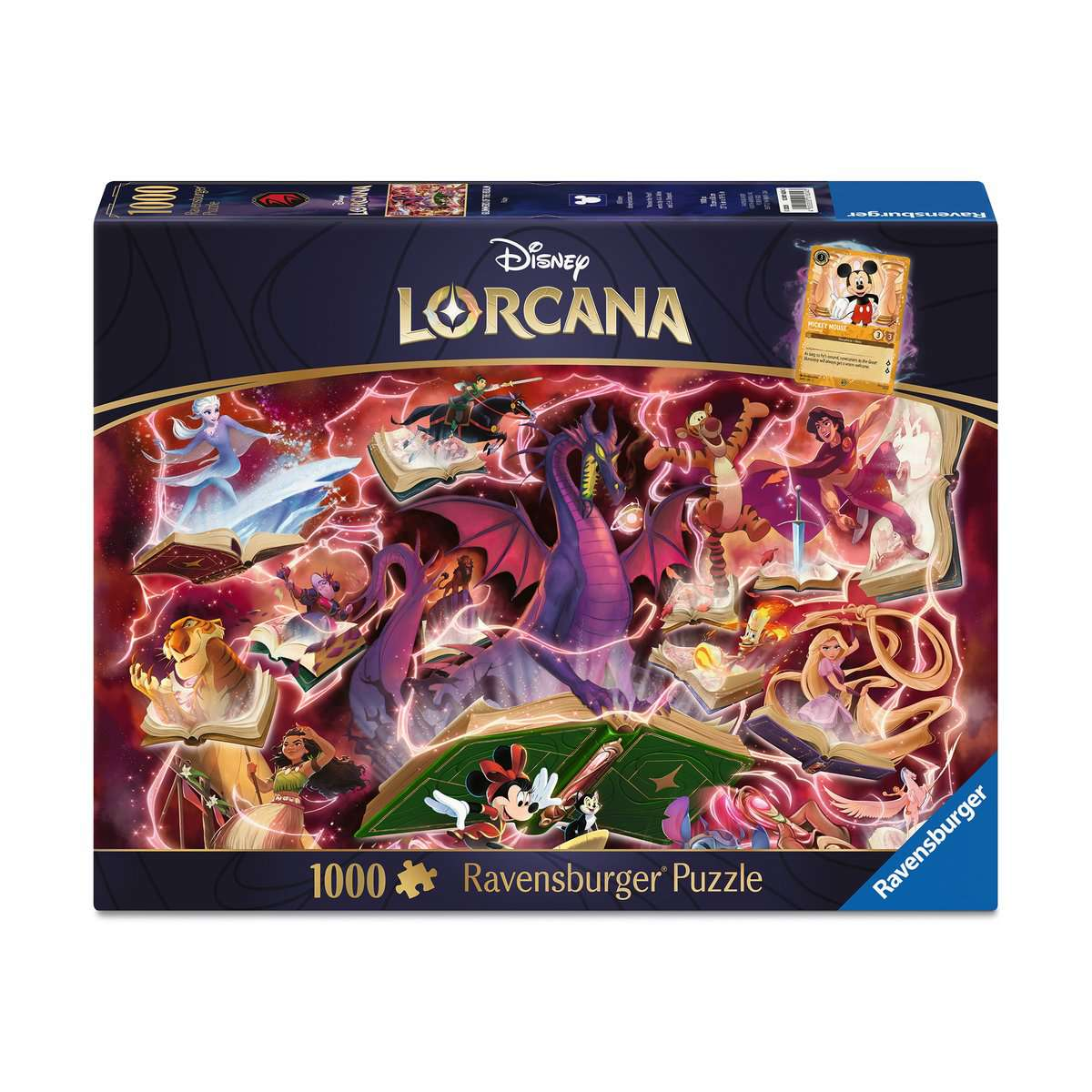  Disney Lorcana puzzle Glimmers of the Realm: Ruby (1000 pièces)