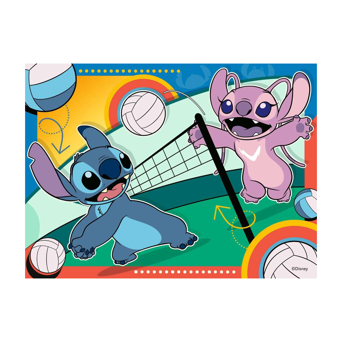 BM-245710 LILO & STITCH - 4 Puzzle 12/16/20/24P - Stitch & Angel