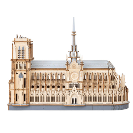  Puzzle 3d mécanique facile Cathédrale Notre Dame de Paris