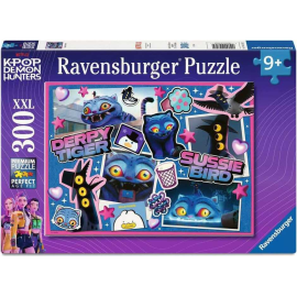  KPop Demon Hunters puzzle pour enfants Derpy & Sussie (300 Pièces XXL)
