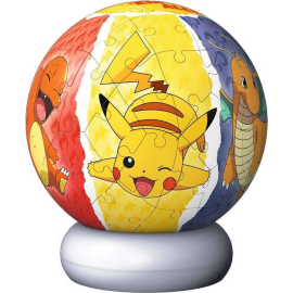  Pokémon 3D puzzle Ball Veilleuse (73 pièces)