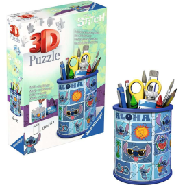 DISNEY - Stitch - Puzzle 3D - Pot à Crayons 54p